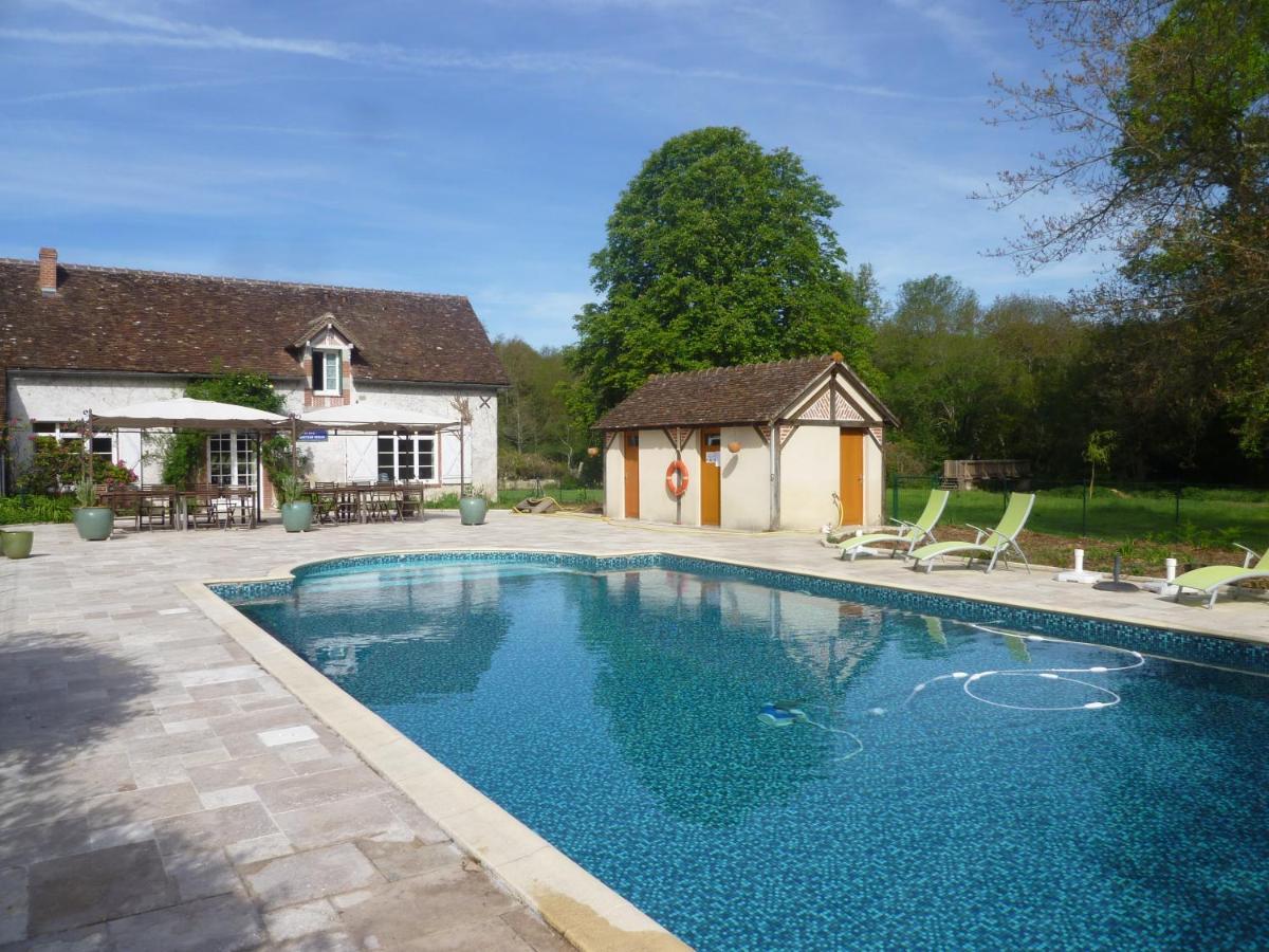 Chambres D'Hotes Le Moulin De Crouy Bagian luar foto