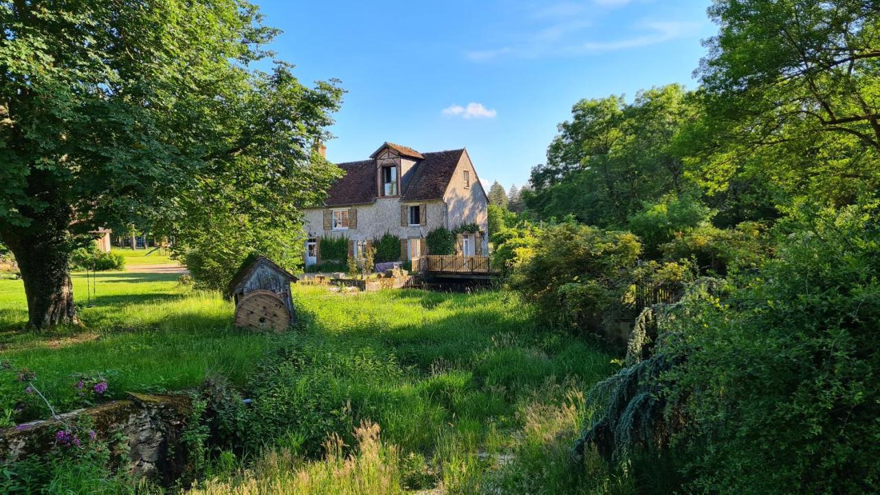 Chambres D'Hotes Le Moulin De Crouy Bagian luar foto