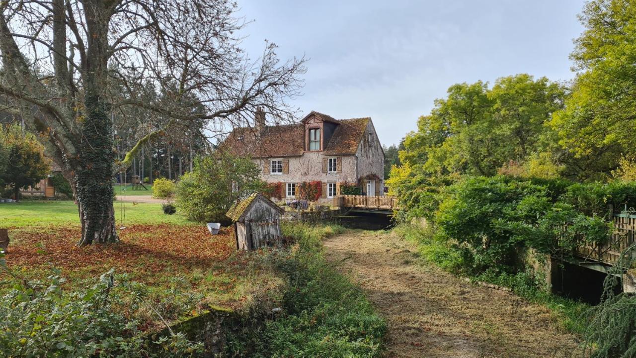 Chambres D'Hotes Le Moulin De Crouy Bagian luar foto
